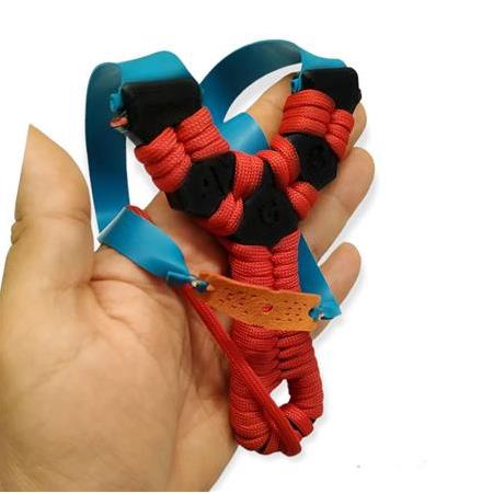 Avcı Sapanı Arpacıklı Paracord İpli Profesyonel Slingshot