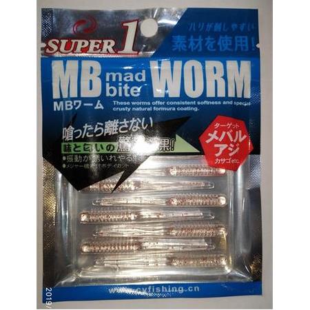 MB mad bite WORM Lrf Silikon Kurt Yem