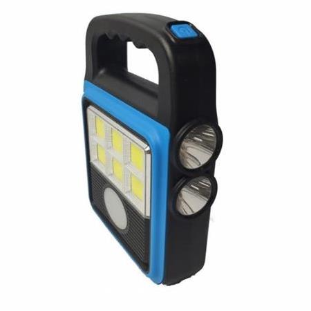 Güneş Enejili Solar Akülü Kamp Lambası Mini Işıldak HS-8020D