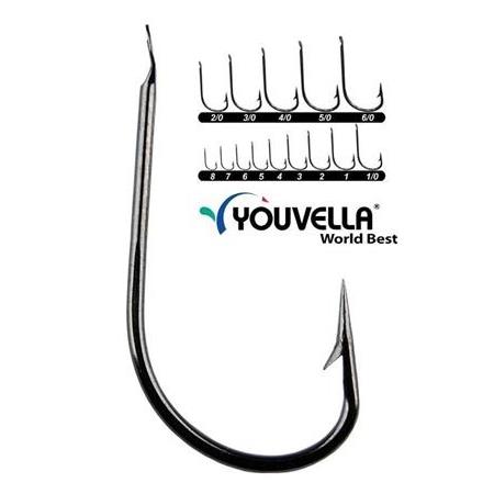 1403 - 505 YOUVELLA 100 LÜ KUTU SİYAH NİKEL OLTA İĞNESİ