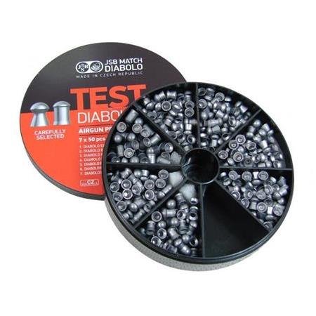 JSB TEST EXACT DIABOLO 5.5MM AIRGUN PELLETS 210PCS