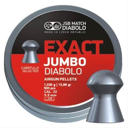 JSB DIABLO JUMBO EXACT 5.50MM HAVALI SAÇMA 500PCS