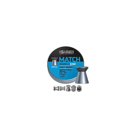 JSB MATCH DIABOLO S100 HEAVY WEIGHT 4.5MM HAVALI SAÇMA 500PCS