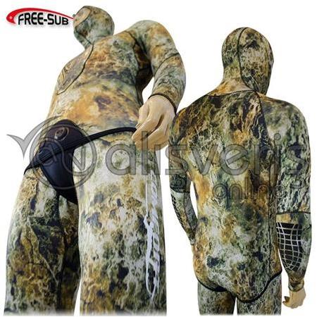 Free-Sub Expert Multy Comfort Avcı Dalış Elbisesi 3mm