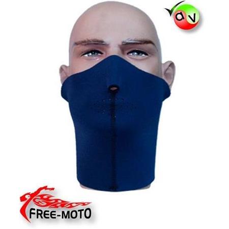 FREE-MOTO NEOPREN MASKE MODEL 3 SİYAH
