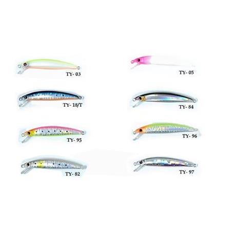 TURKO 70mm 3,8gr Kurşun Arkası Rapala Maket Balık