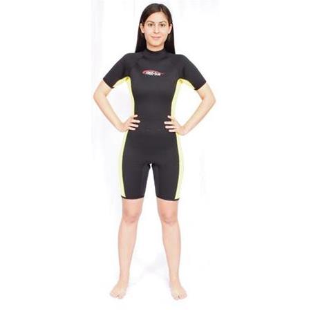 FREE-SUB SHORTY LADY SCUBA ELBİSE - 3mm (Kısa Dalış Elbisesi)
