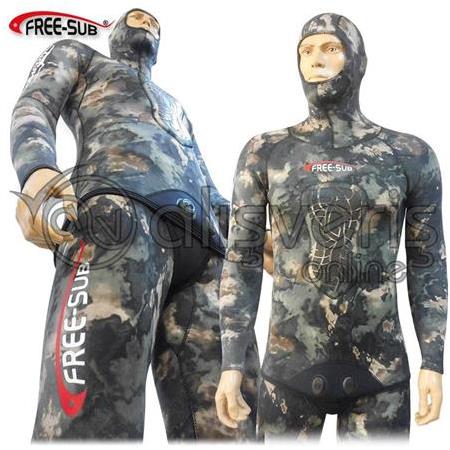 Free-Sub Green Trap Avcı Elbise 3mm