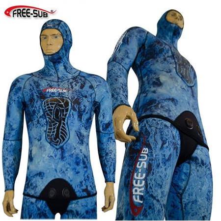 Free-Sub Expert Ocean Avcı Dalış Elbisesi 3mm