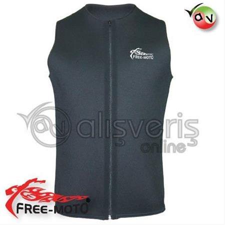 FREE-MOTO NEOPREN TERMAL İÇLİK YELEK SIFIR YAKA