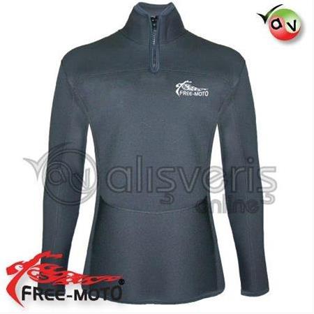 FREE-MOTO NEOPREN TERMAL İÇLİK KAZAK POLO YAKA