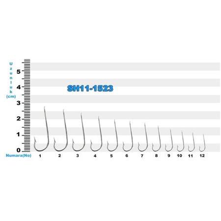 Sea Horse Sh11-1523 Çapraz Karbon Çelik 100 Lü Paket İğne