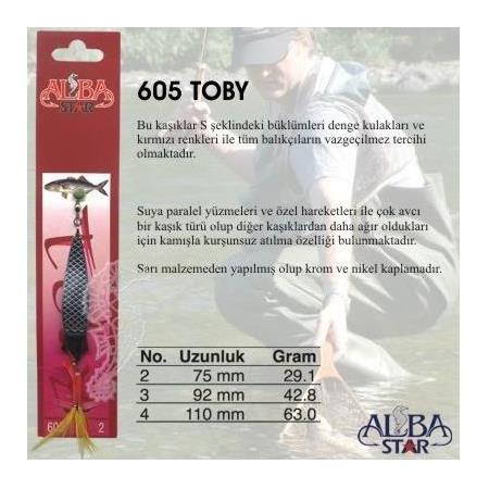 ALBA TOBY 605 4mm KAŞIK