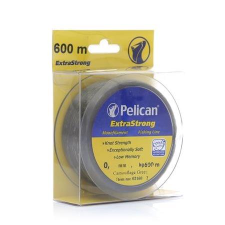 PELICAN 600 MT BOBİN MAKARA KAMUFLAJ YEŞİL EXTRA STRONG MİSİNA