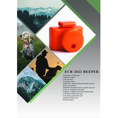 ECR 2023  YENİ BEEPER TASMA (Su Geçirmez Ferma Tasması)
