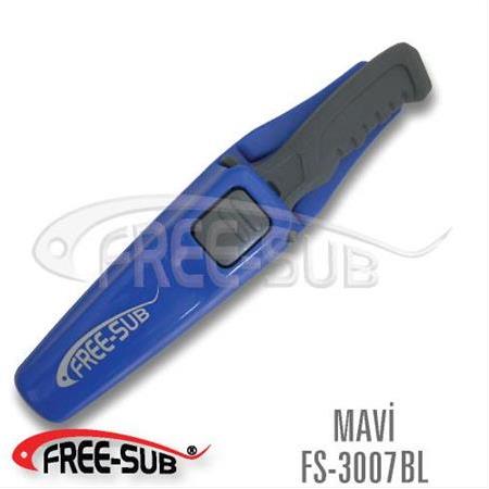 Free-Sub Slim Sualtı Dalış Bıçağı (MAVİ)