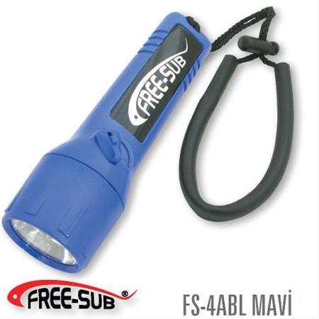 Free-Sub Halogen Sualtı Av ve Dalış Feneri (MAVİ)