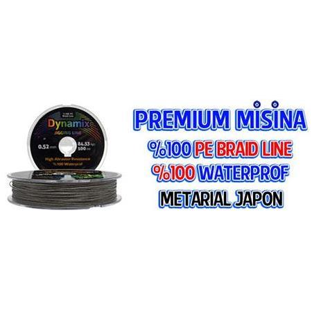 DYNAMIX JIGGING İP MİSİNA 100mt.