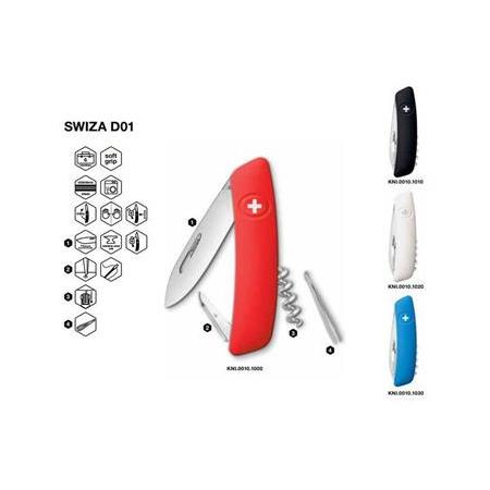 SWIZA D01 Blanc Beyaz İsviçre Çakısı