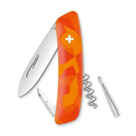 SWIZA C01 Luceo Orange Turuncu İsviçre Çakısı