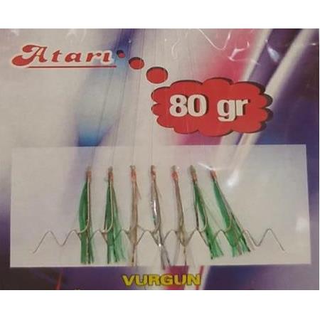 VURGUN 80g 7 iğneli 2 Renkli Renkli Organze Çapari