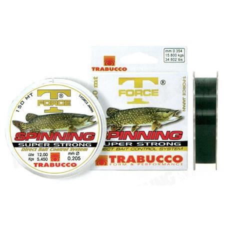 Trabucco T-Force Spinning Pike Serisi 150m Monofilament Misina
