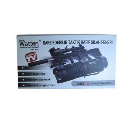 Watton Wt-146 Geçici Körlük Yapan Zoomlu Fener