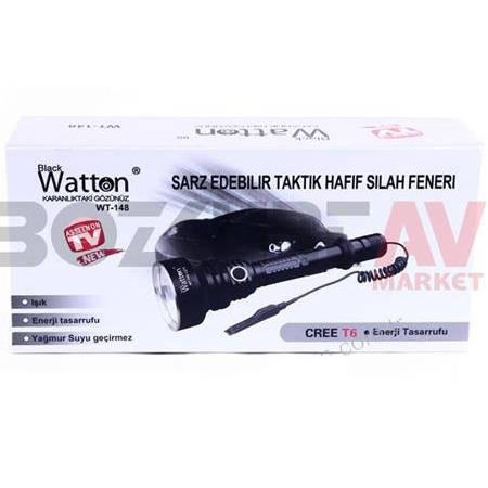 Watton WT-148 Orjinal 800 Lümen TX6 Özel Avcı Feneri