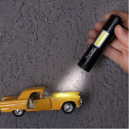 Watton WT-022 Mini Güçlü Şarjlı Pilli EL Feneri Çok Fonksiyonlu