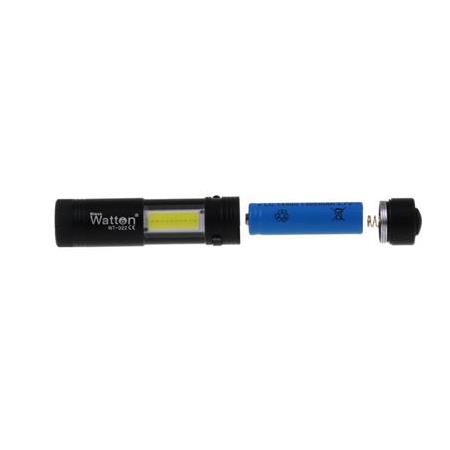 Watton WT-022 Mini Güçlü Şarjlı Pilli EL Feneri Çok Fonksiyonlu
