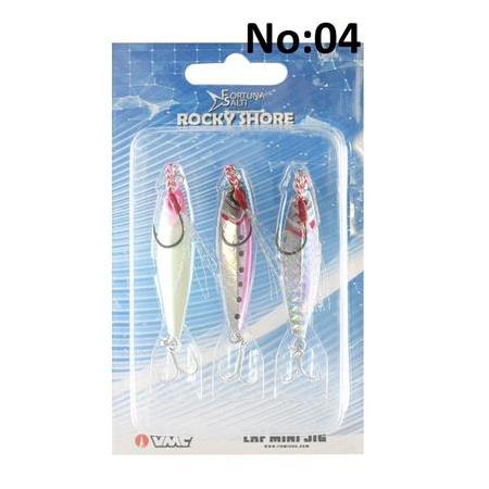 10Gr. Fortuna Salti Rocky Shore Mix Glow LRF MİNİ JİG