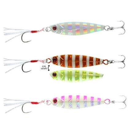 10 Gr. Fortuna Salti Rocky Shore Zebra Glow LRF MİNİ JİG