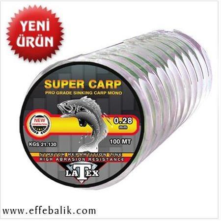 LATEX SUPER CARP MİSİNA 100mt.