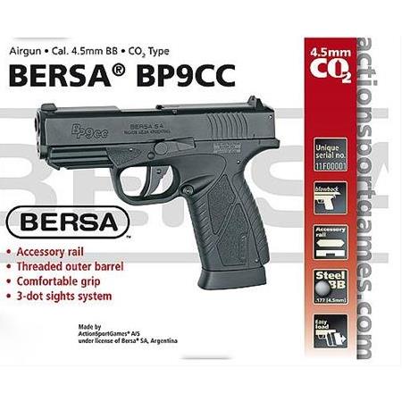BERSA BP9CC BLOWBACK HAVALI TABANCA