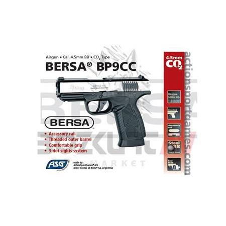BERSA BP9CC 4.5 MM Siyah Beyaz Havalı Tabanca