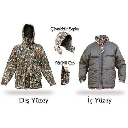 AVCI PARKA SAZ DESEN LASTİKLİ