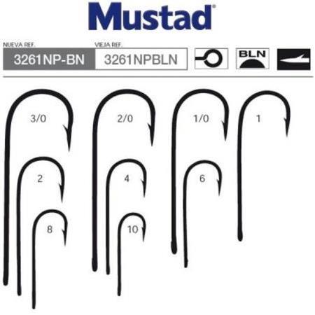 MUSTAD 3261-NI DELİKLİ İĞNE (1 KUTU İÇİNDE 25 ADET)
