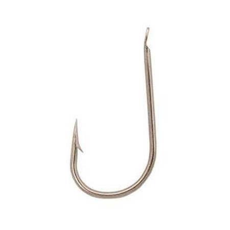 Mustad 1253A Kısa Gövde Düz Nickel 100lü Paket Olta İğnesi