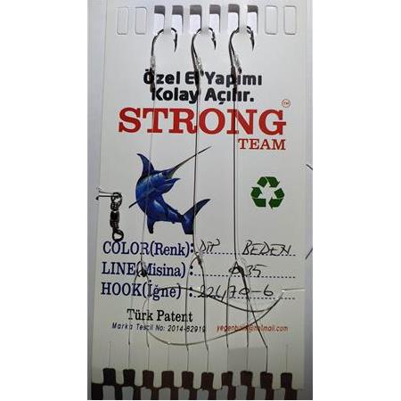 3 İĞNELİ HAZIR DİP TAKIMI (STRONG 22470)