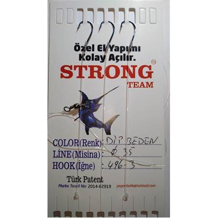 3 İĞNELİ HAZIR DİP TAKIMI (STRONG 496-3 NO İĞNE)